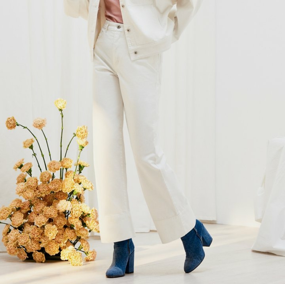 Kowtow Stage Pants High Rise Wide Leg